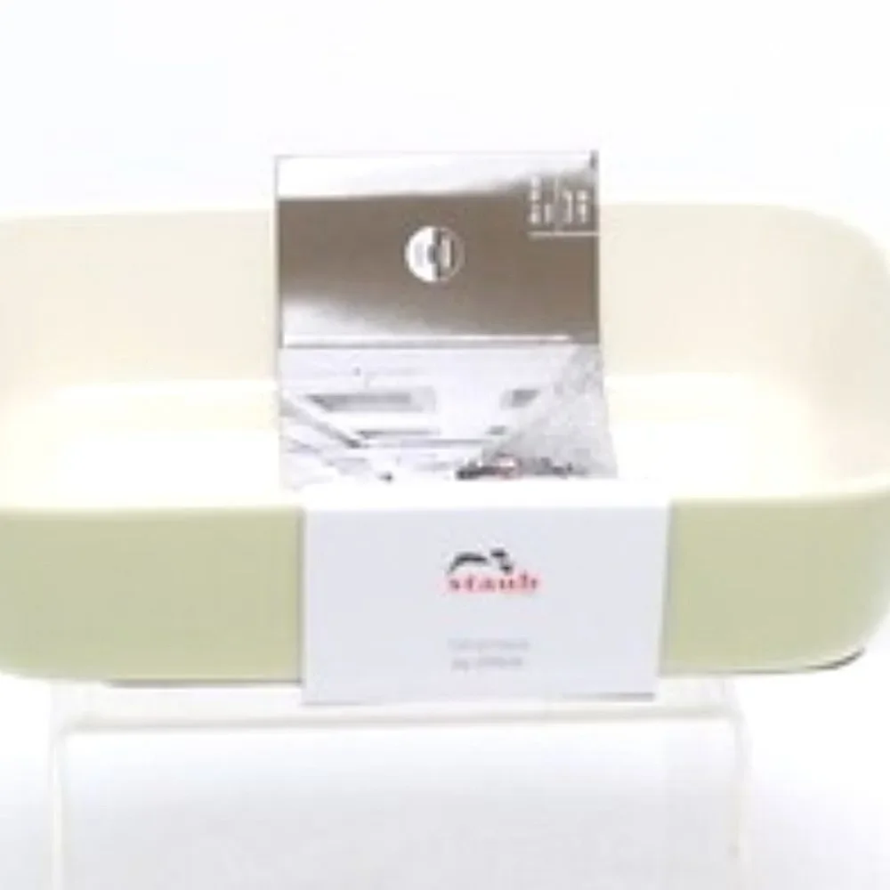 Staub Rectangular Gratin 2.5QT Baking Dish- Light‎ Green
